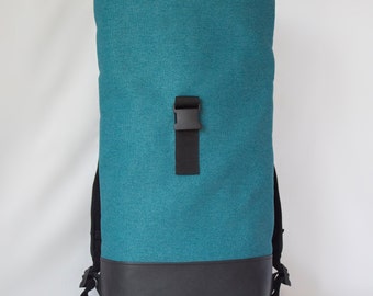 Rucksäcke Rada Rucksack Rada Nature Rucksack Turquoise Roll
