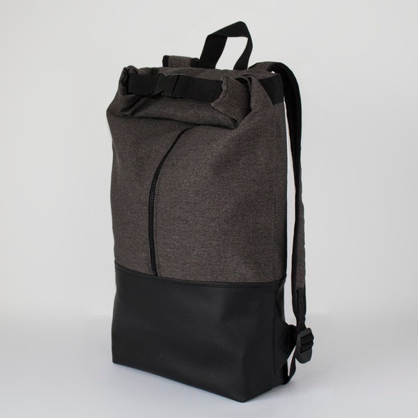 Backpack rolltop Laptop backpack Backpack computer 17.3 laptop backpack Travel Backpack for Men Women with Multiple Pockets Water Resistant