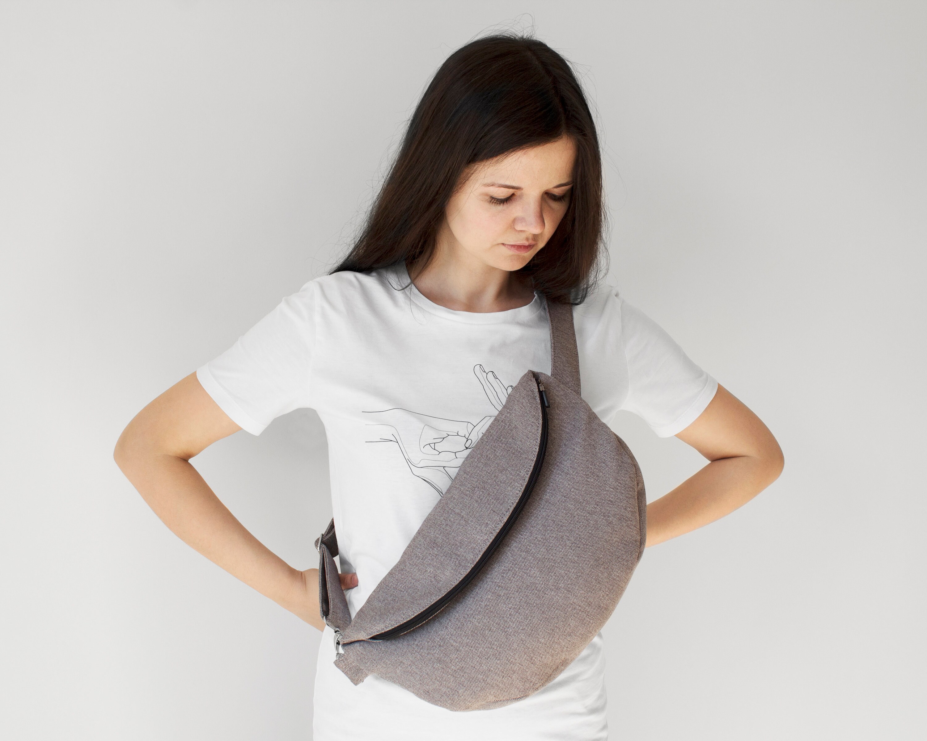 Over the Shoulder Sling Bag Travel Sling Bag Ipad Shoulder Etsy UK