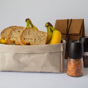 Saco de cozinha de papel lavável, Utensílios em diversas cores e tamanhos, Caixa de papel lavável, Decoração de casa, Armazenamento de vegetais, NAVIO GRÁTIS!