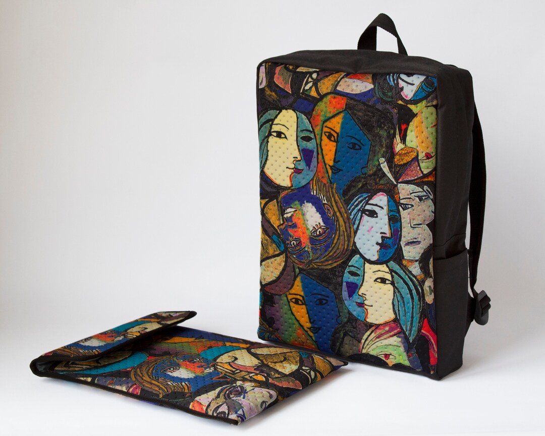 Matisse Heavy Duty Leather Boho Backpack - Multicolor leather Real Leather Backpack Womens Matisse main image 4