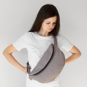 Große Gürteltasche, Crossbody Tasche, Umhängetasche, Gürteltasche, Ledertasche nach Maß, iPad Schultertasche für Männer, Frauen, Gürteltaschen, Exklusiv,FREIES SCHIFF!!!