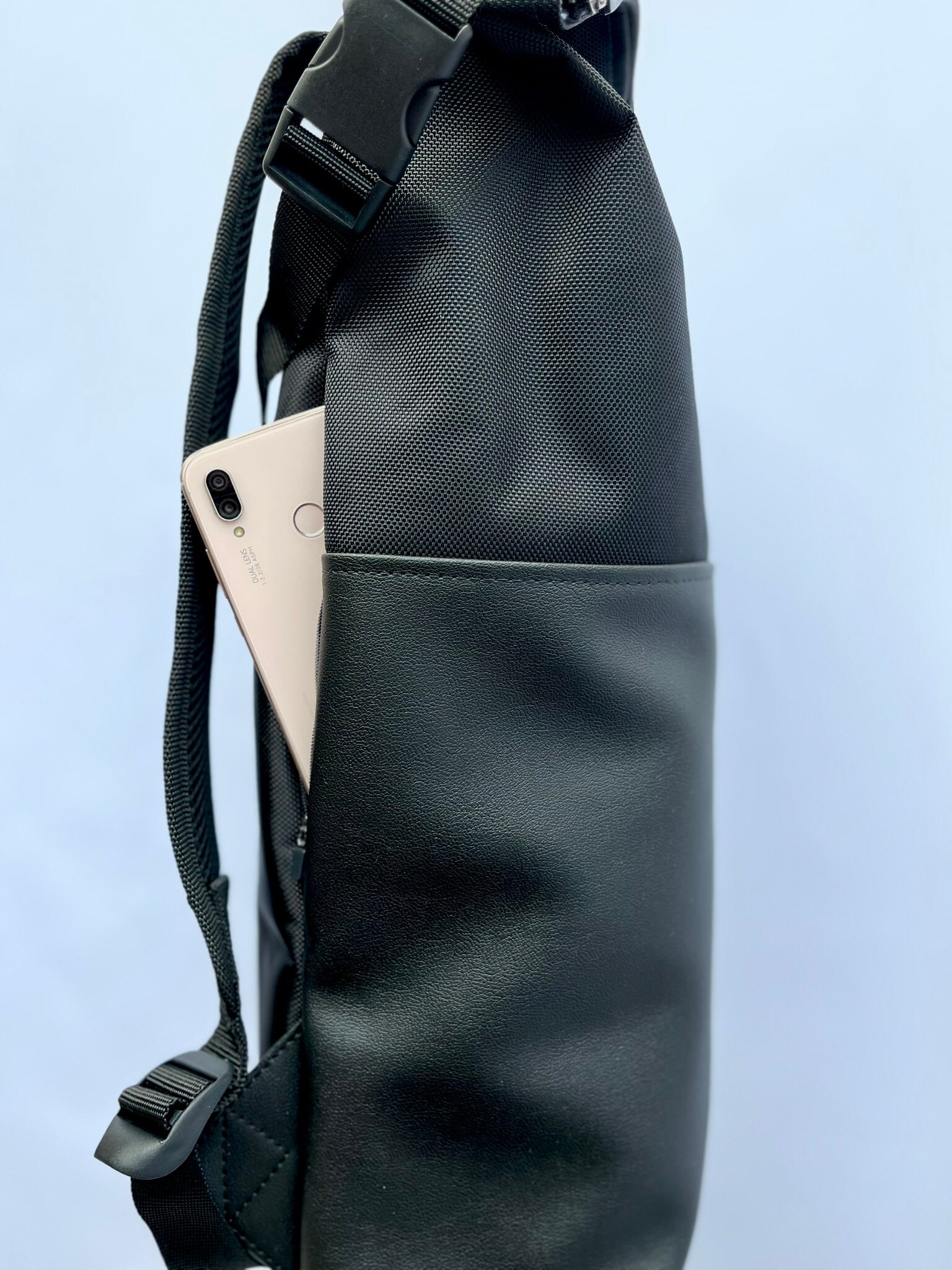 Snature Backpack, Vegan Leather Travel Bag Top-Handle Fashion UwU Nyra Convertible Backpack Purse | Vegan Leather Backpack  main image 2
