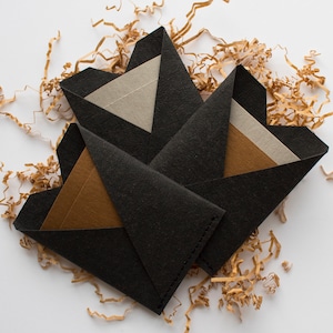 Cartera de papel lavable, Tarjetero de crédito, Bolsa de papel para tarjetas de visita, Cartera sostenible