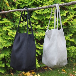 Bolso de mano estético, bolso de mano de lino, bolso de mano de moda