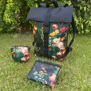 Handgemachte Kunstleder Tasche, Grüner handgemachter Rucksack, Veganer Lederrucksack, Rucksack veganer Laptop, Rucksack Laptop, Rucksack, KOSTENLOSER SCHIFF!!!