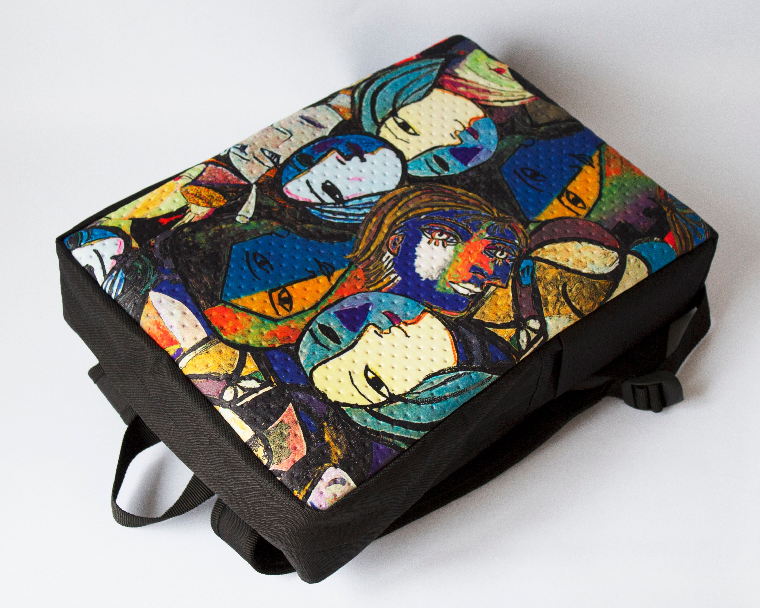 Handmade Matisse Art Backpack: Waterproof Unisex Rucksack  display picture 3