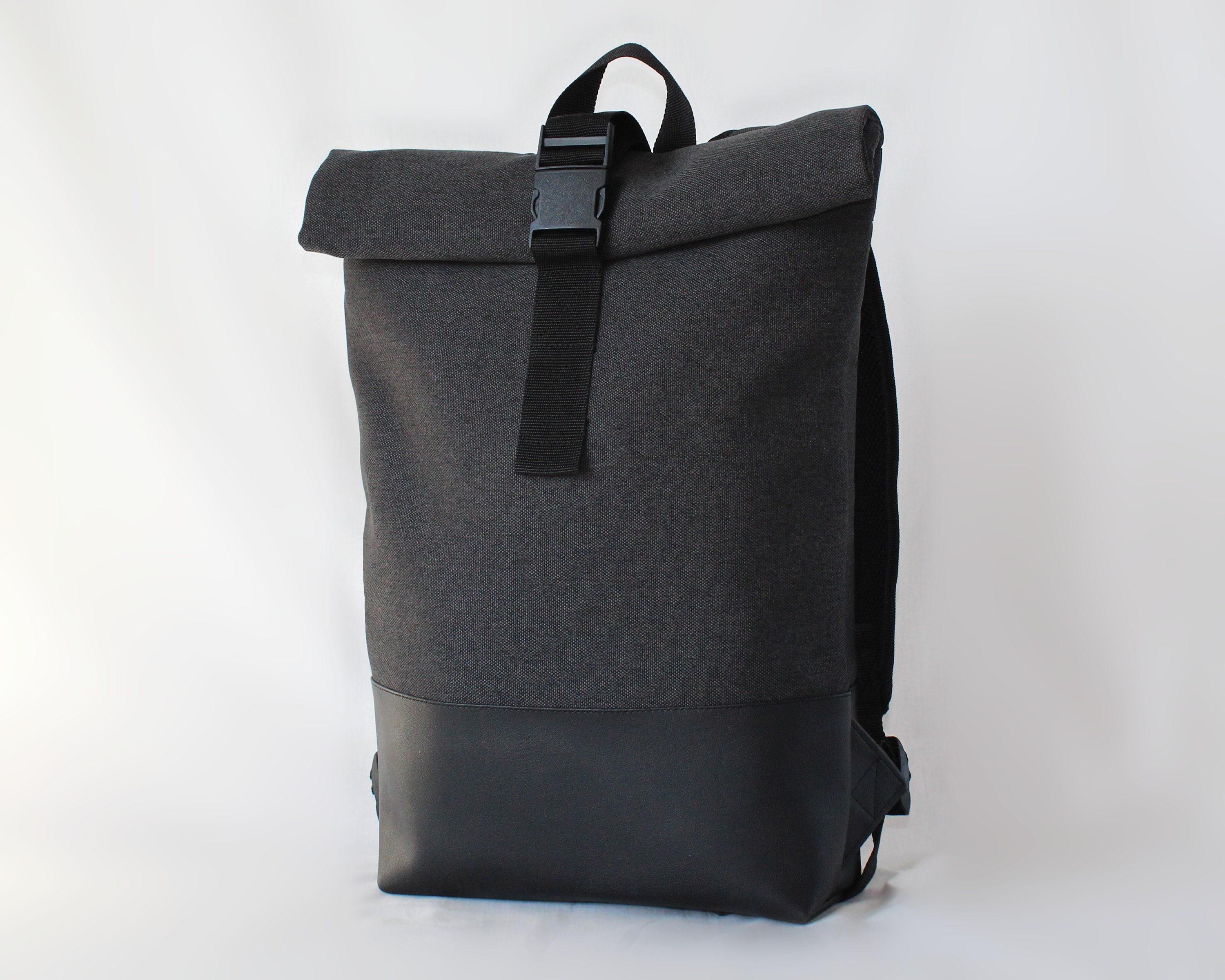 Laptop Backpackrolltop Rucksackbackpack for - Etsy