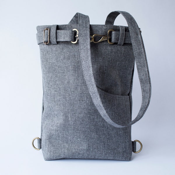 Sac à dos convertible, sac à dos fourre-tout pour femme - disponible en 4 couleurs