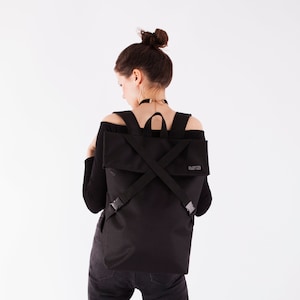 Sac à dos rolltop minimaliste, sac à dos Fahrradtasche, sac à dos de cyclisme, sac à dos pour femmes et hommes, sac à dos pour ordinateur portable, Plecaczek, sac à dos rolltop