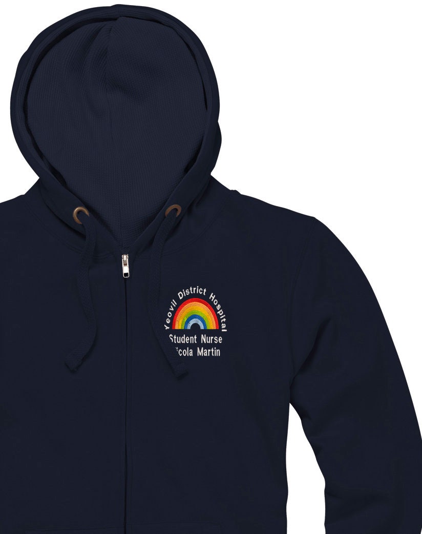 Nhs rainbow zip up hoodie hotsell