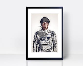 Yuki Tsunoda THICK CARDSTOCK Wall Print | Art | Gift | Home Decor | Kitchen House | Watercolour London | Japan Japanese Print Custom Driving