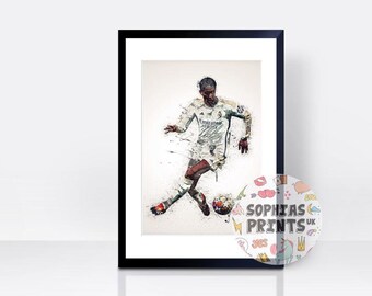 Jude Bellingham THICK CARDSTOCK Wall Print | Wall Art Gift | Madrid Home Decor | Kitchen House | Real Football Team | England English