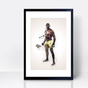 Anderson Spider Silva 4LUVofMMA Poster new MMA wall art