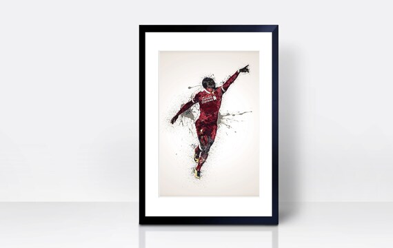 Sadio Mane Wall Print THICK CARDSTOCK | Wall Art Gift | Home Decor | Kitchen House | Liverpool Artwork Design Scouse Scouser | Senegal