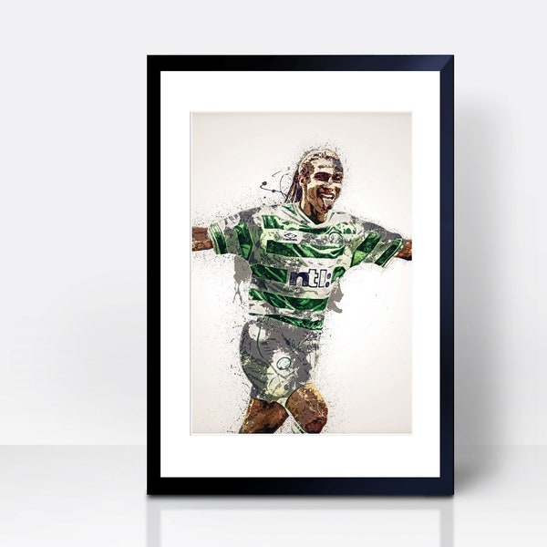 Henrik Larsson THICK CARDSTOCK Wall Print | Art | Gift | Home Decor | Kitchen House | Watercolour | Henrick Larrson Larson Scotland Scottish