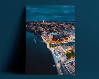 Memorial Union Terrace at UW-Madison in Wisconsin - Samuel Li Photography - Madison, WI Poster