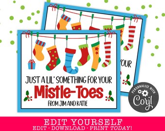 For Your Mistle Toes Printable - Etsy