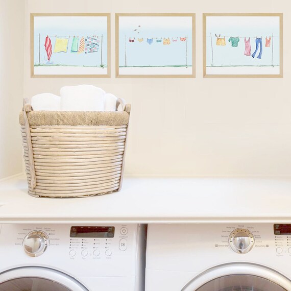 Laundry room clothes line sales