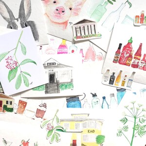 Hot Sauce Watercolor Print: Spicy Food Art (Digital Download) image 9