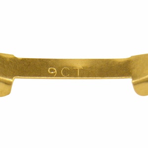 9ct gold ring clip resizer reducer adjuster fits 2mm wide ring 2mm shank 375