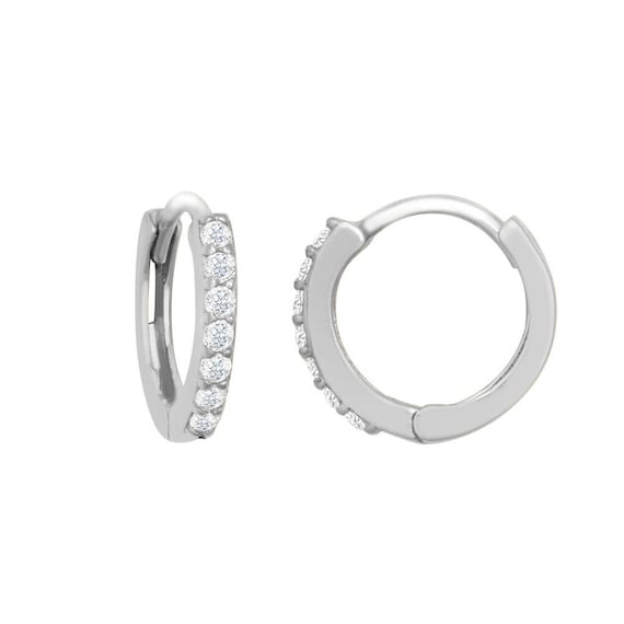 Diamanti Finti 2.00Ct Taglio Marchesa Orecchini Fiori a Perno 14K