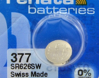 377 batteria sr626sw sr66 ag4 606 ba orologio argento 1.5v quarzo renata batteria x 1