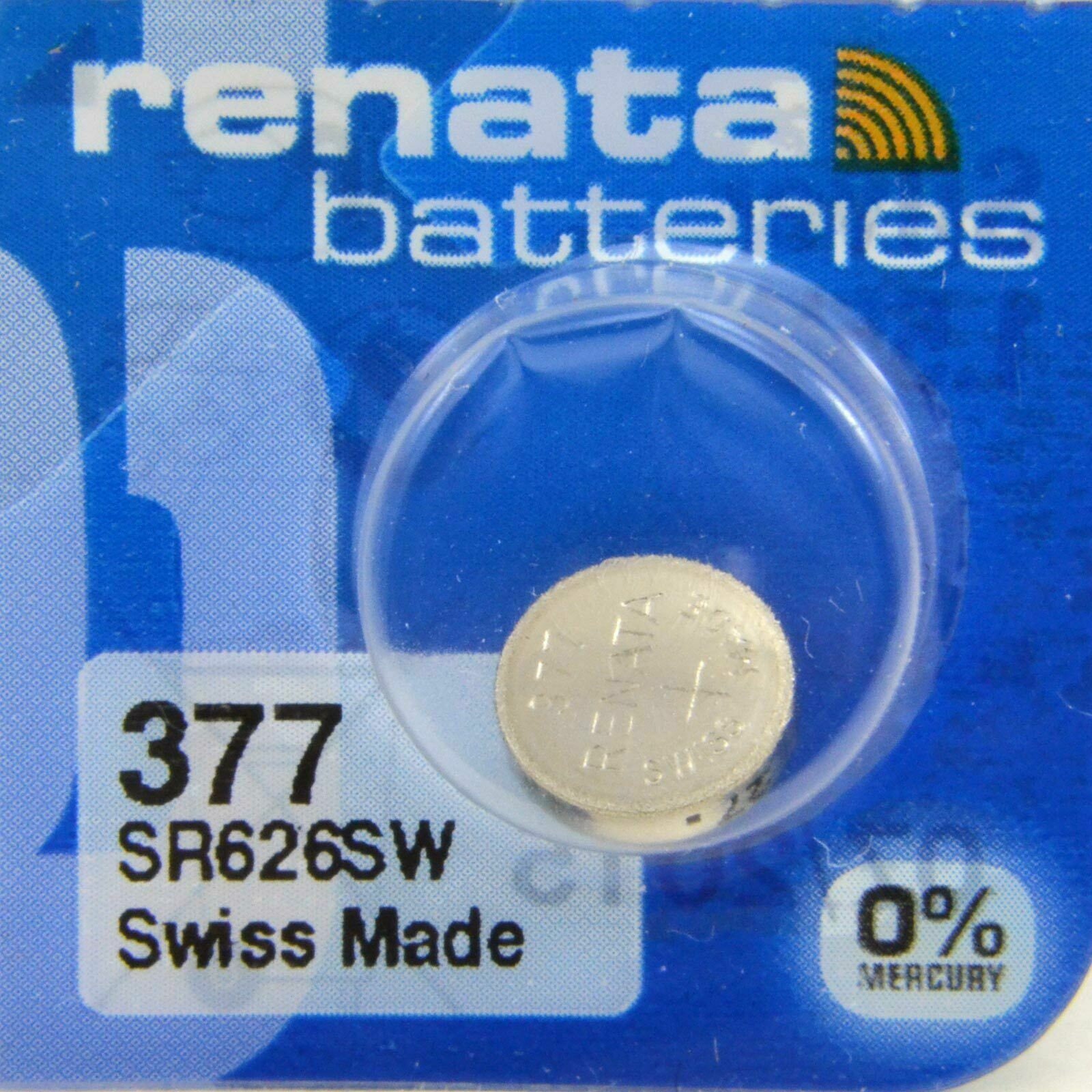1-10PCS Renata 377 SR626SW AG4 LR626 SR66 V377 Button Coin Cell