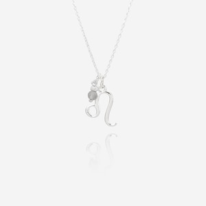 Sterling Silver Leo Necklace, Zodiac Necklace, Star Sign Necklace, Astrology, Leo Jewellery, Zodiac Jewellery, Leo Birthday Gifts