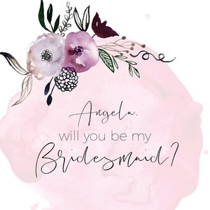 Will You Be My Bridesmaid,Will You Be My Bridesmaid Card,Will You Be My Bridesmaid Gift,Will You Be My Bridesmaid Printable, Bridesmaid Gift