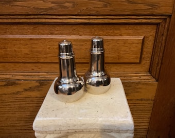 Reduced International Silver Company, Silver Plate,  Set of 2 “SALT And PEPPER SHAKERS”