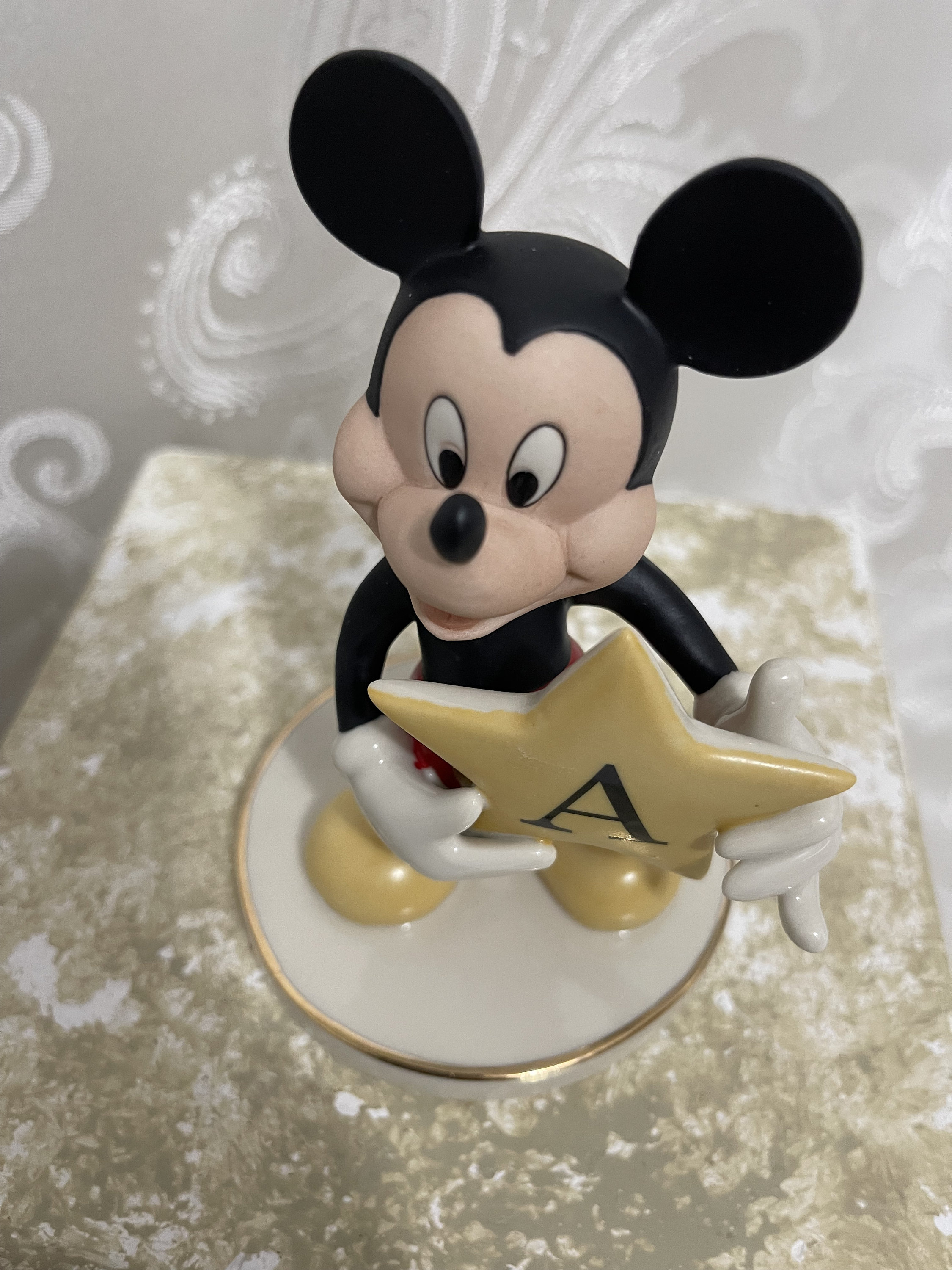Lenox Mickey and Minnie Figurines - Etsy