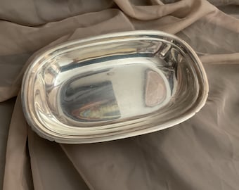 Reduced Rare “REED & BARTON”, Double Vegetable Dish, “The MAYFLOWER”, #5001, Circa 1945