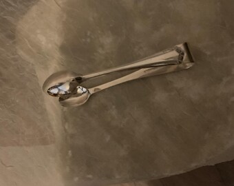 Antique, Vintage, Rare, Sugar TONGS By SHEFFIELD SILVER, England, Circa, 1840 - 1890