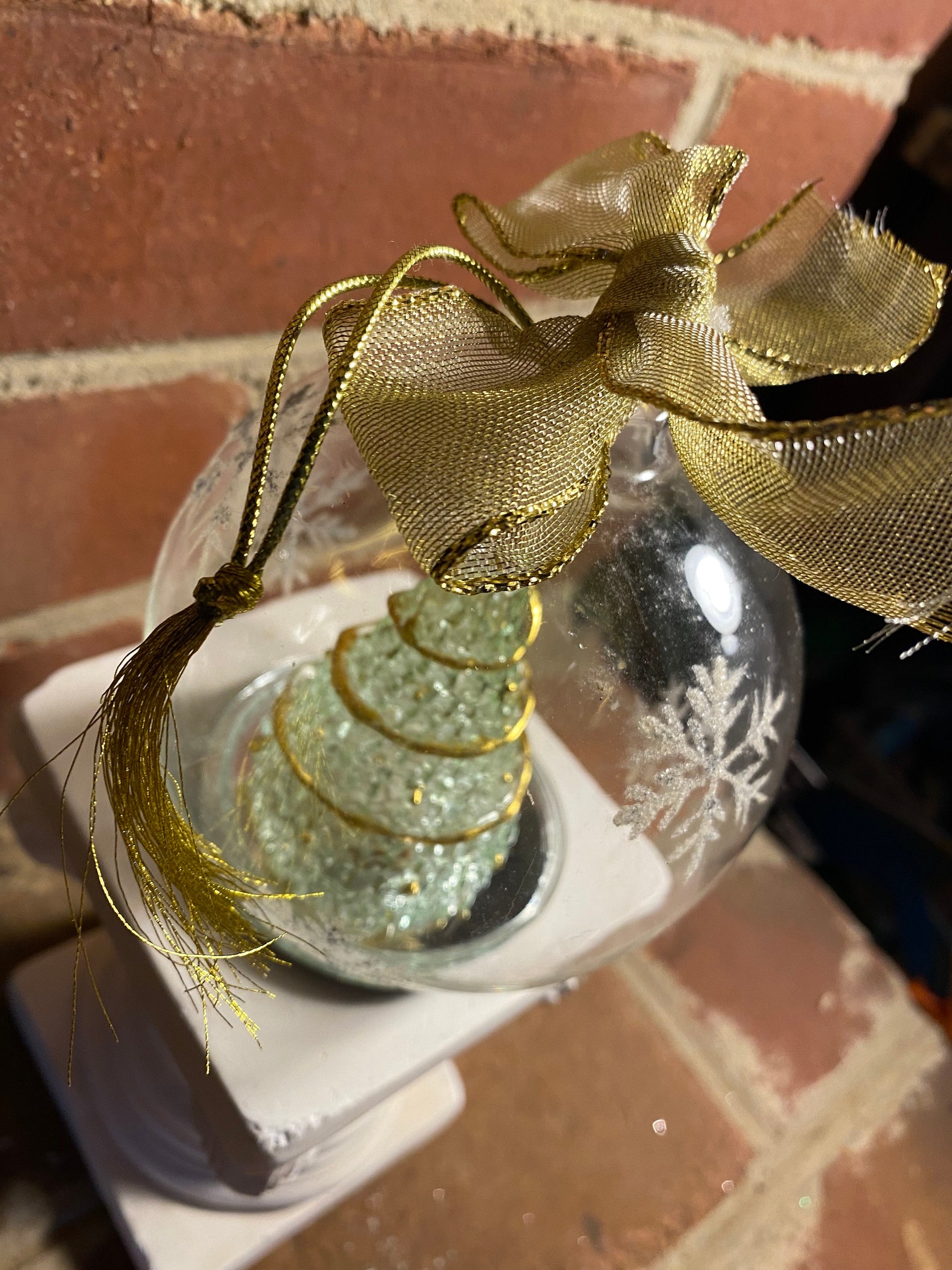 LENOX WONDER BALL Tree Lit Color Change Ornament Etsy