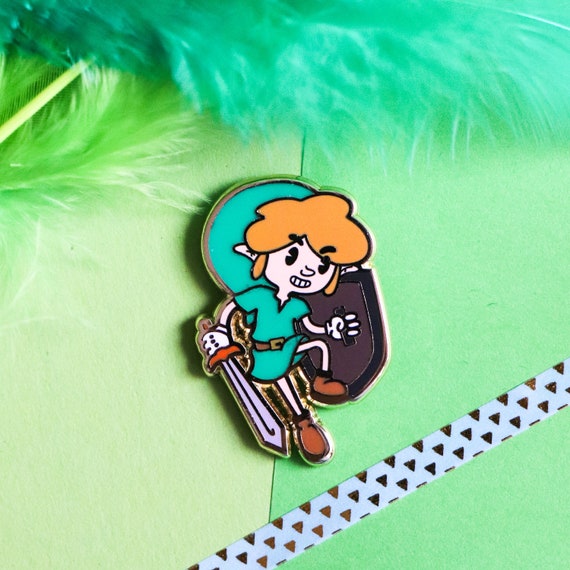 Classic Link Enamel Pin Etsy