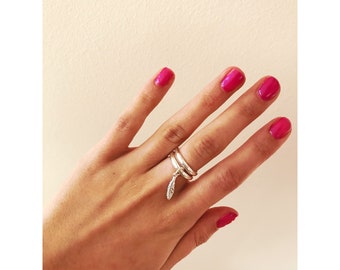 Sterling silver 925 stacking ring