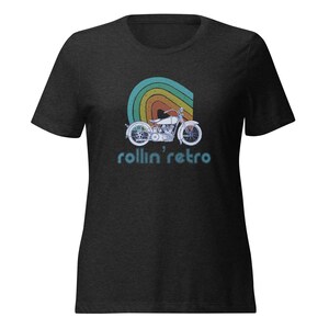 Rollin Retro | Women’s relaxed tri-blend t-shirt