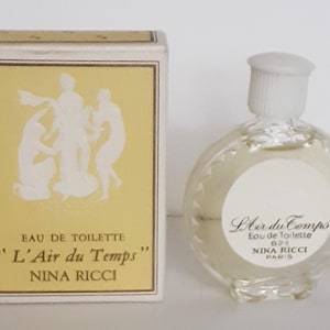Miniature  Nina  RICCI    "   l'  Air   du  Temps  "