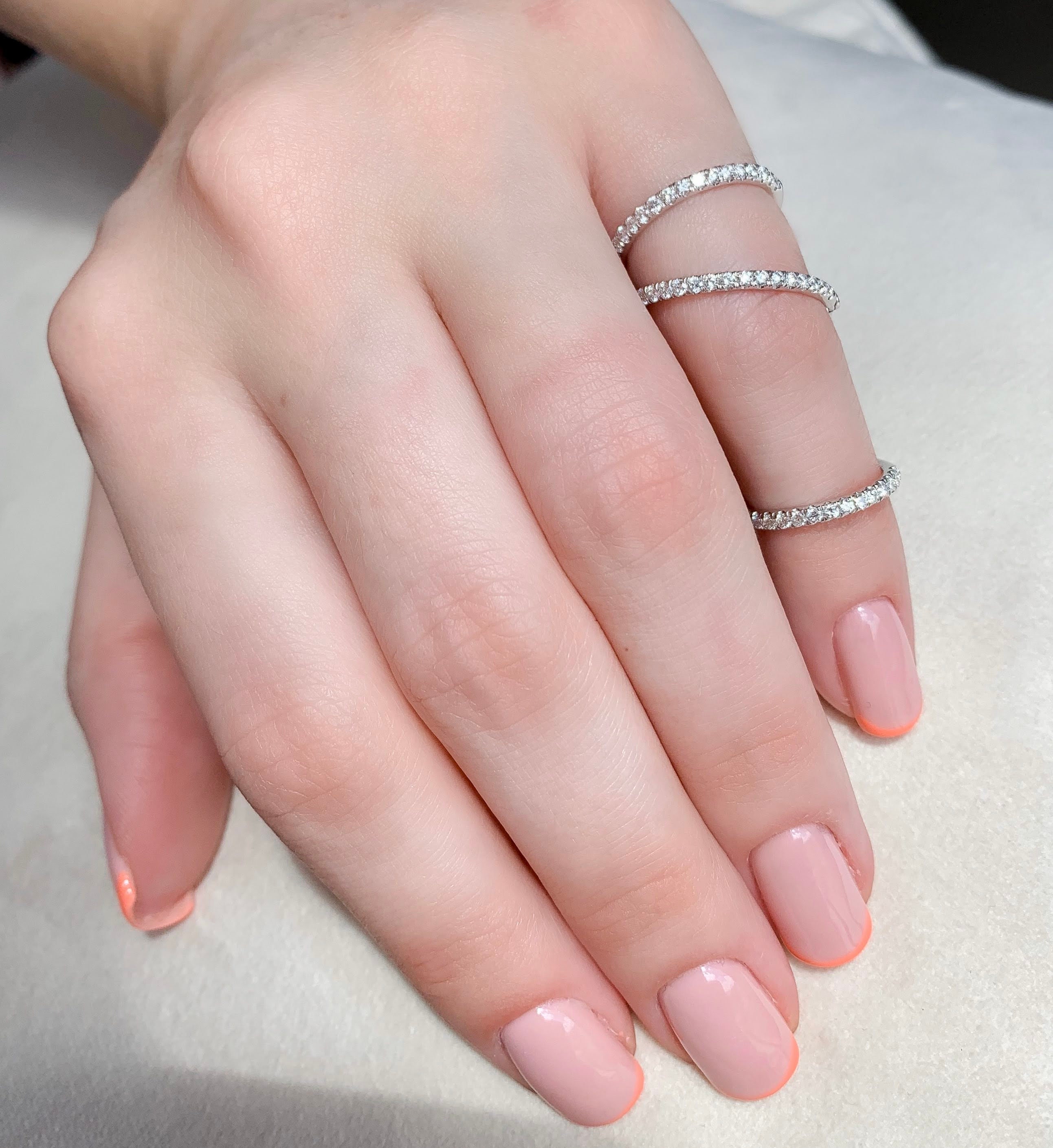 Articulated Ring, Full Finger Ring, Wrap Spiral Ring in Solid Rose Gold