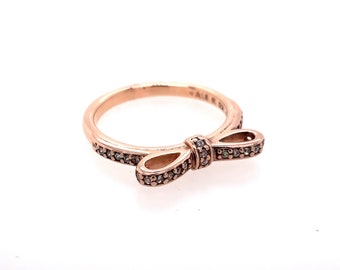 Pandora Ring Rose Gold - Etsy
