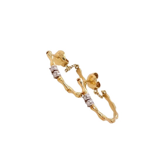 3/4" Diamantgeschliffene Hamsa Steckerohrringe Aus