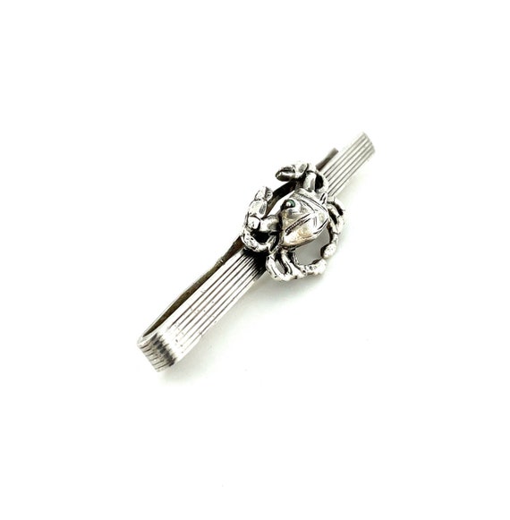 Vintage Danecraft Crab Tie Clip / Sterling Silver… - image 3