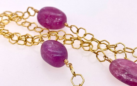 Vintage Ruby 18K Yellow Gold - image 6