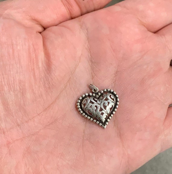 ネックレス・ペンダント VERY VINTAGE SILVER HEART PENDANT NECKLACE Vintage | Jewelry | Vintage Silver Heart Pendant Necklace