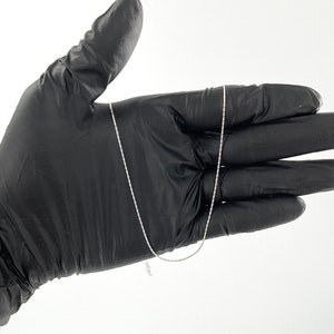 Sterling Silver Chain / 925 / 16” / Intricate Design