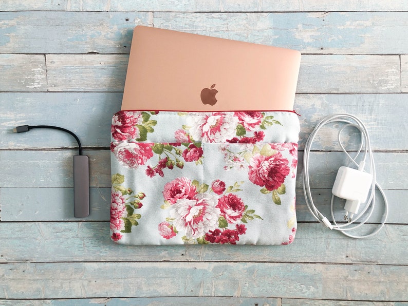 laptop case floral