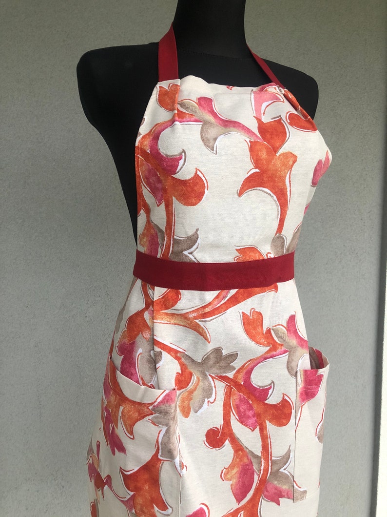 Grembiuli Da Cucina Vintage Floreali - 2 Pezzi Per Donne - Regalo Carino Per Mamma, Moglie O Nonna - Foto 4