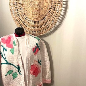 vintage quilt coat