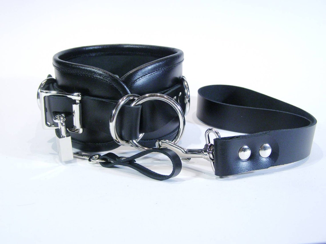 Premium model Wide neck Choke collar fetish Choking bondage Etsy